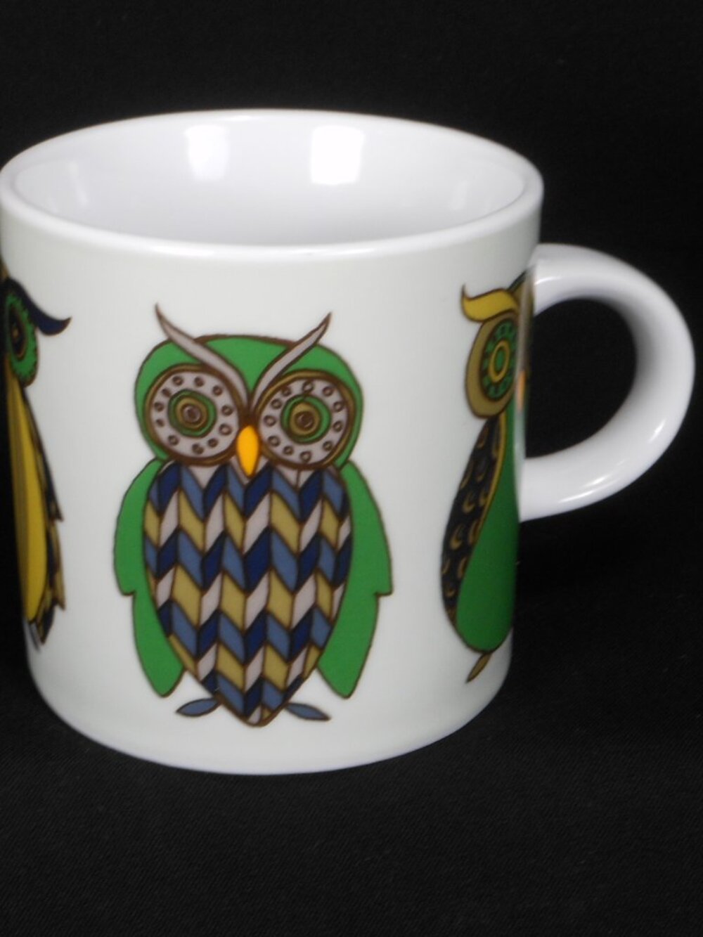 danica studio colorful owl coffee mug